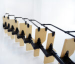 Minka Twister Fekete