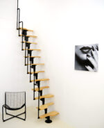 Minka Twister Fekete