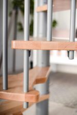 Minka Spindeltreppe Metallica Buche