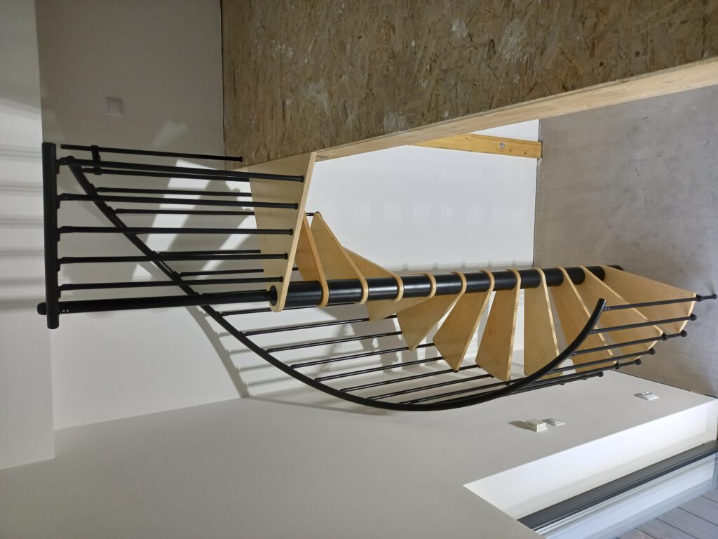 Realizzazione della scala a chiocciola Minka Berlino
