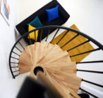 Priestorovo úsporné schodisko Minka Berlín čierna