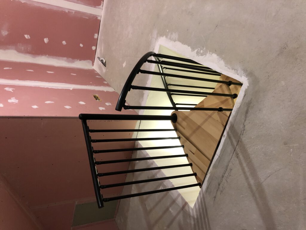 Realizzazione della scala a chiocciola Minka Berlino