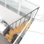 Helytakarékos lépcsőház Minka Bécs 6