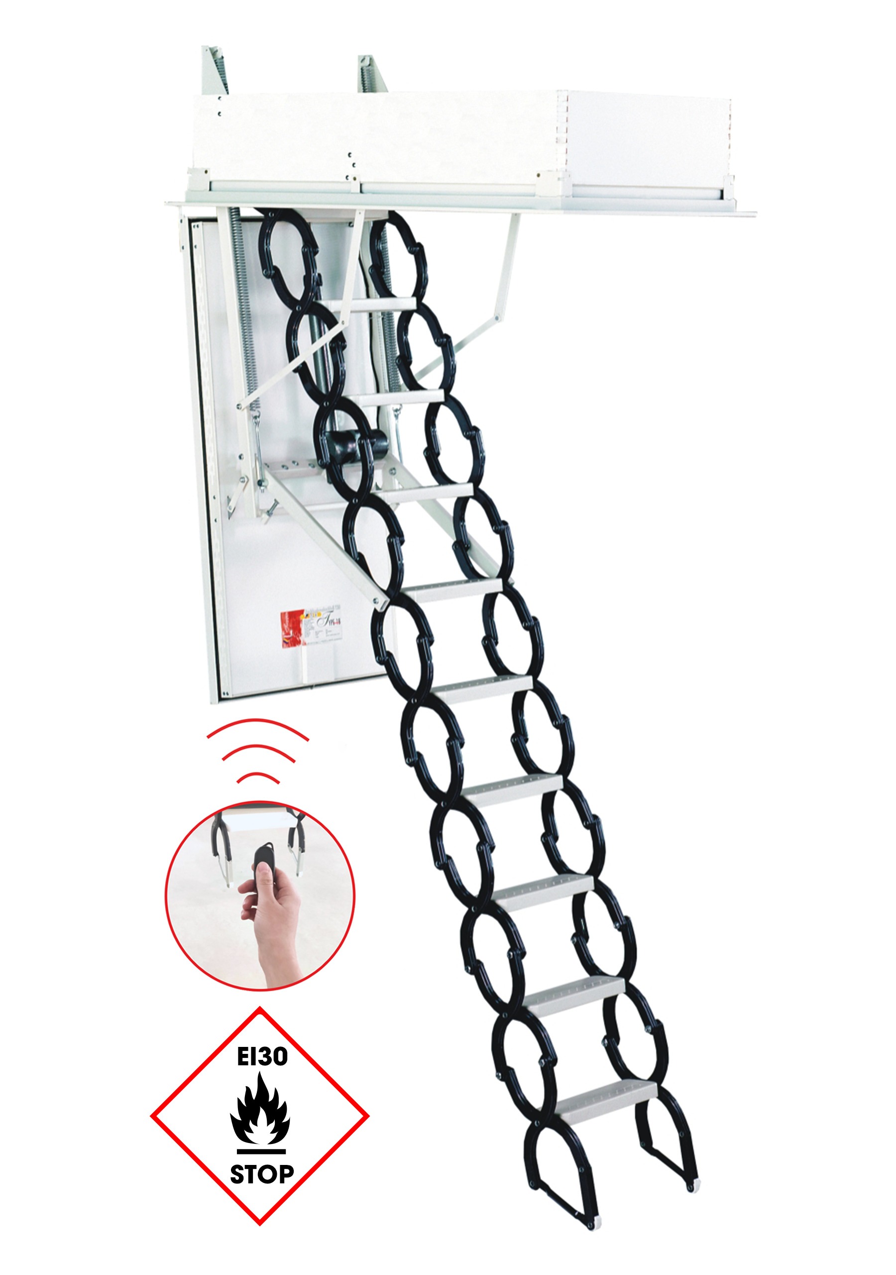 Type-18-Univers Dachbodentreppe elektrisch Type-18-Univers Dachbodentreppe elektrisch