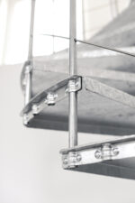 Kültéri csigalépcső Spino Zink Smart