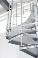 Kültéri csigalépcső Spino Zink Smart