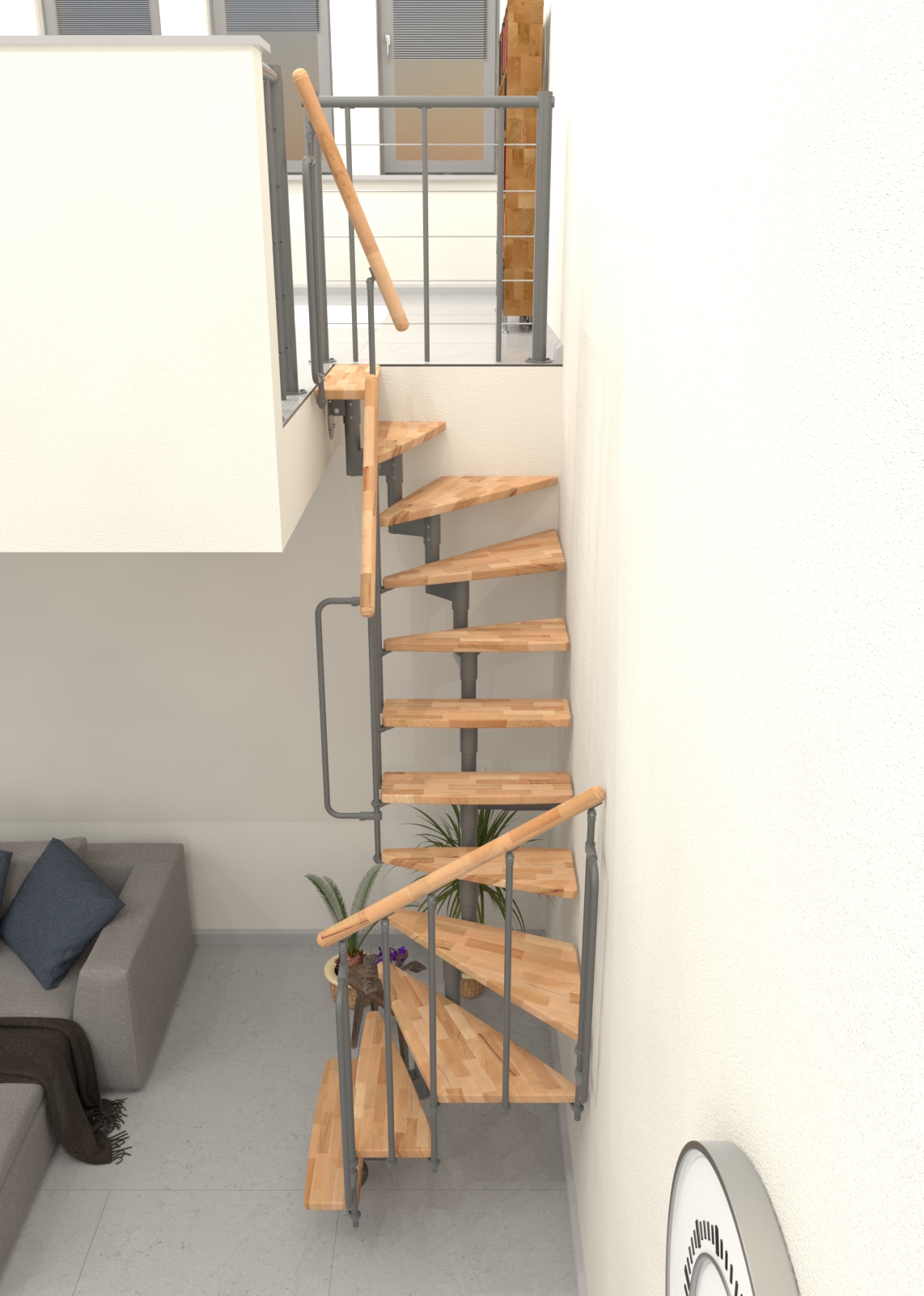 Minka_Joker-Turn-180°_Buche_grau VÁGÓ 180°-os elfordítás - Image 1