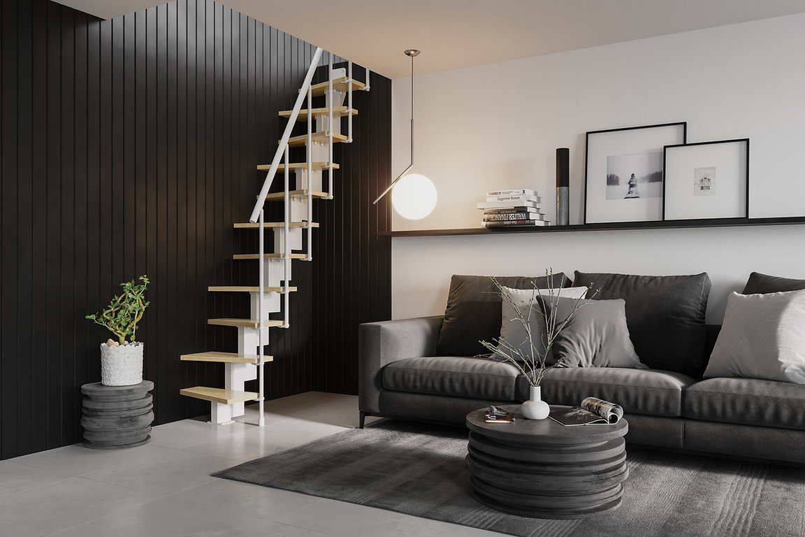 Rintal_Raumspartreppe_Small RINTAL SMALL gerade – Bild 1